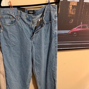 RSQ Men's Light Blue Relaxed Jeans